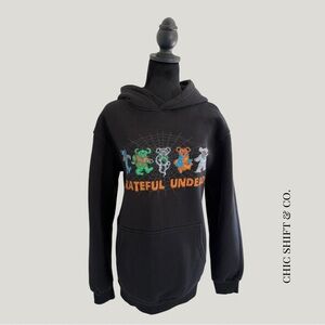 Liquid Blue | Grateful Undead Hoodie | Black | Size M